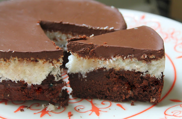 Chocolate Protein Bounty Cake - I Am Into This