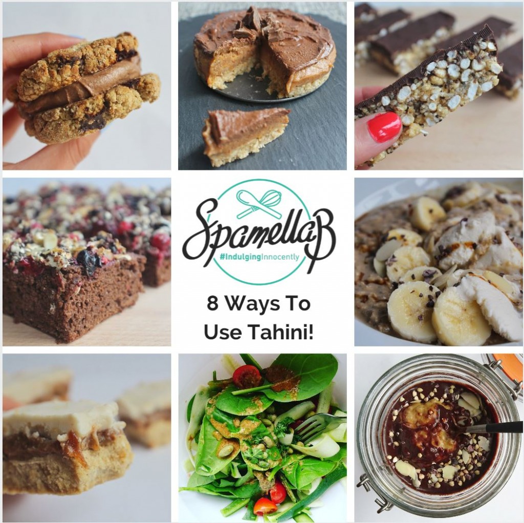 8 Ways to Use Tahini in Healthy Cooking & Baking Indulging Innocently Recipes by SpamellaB