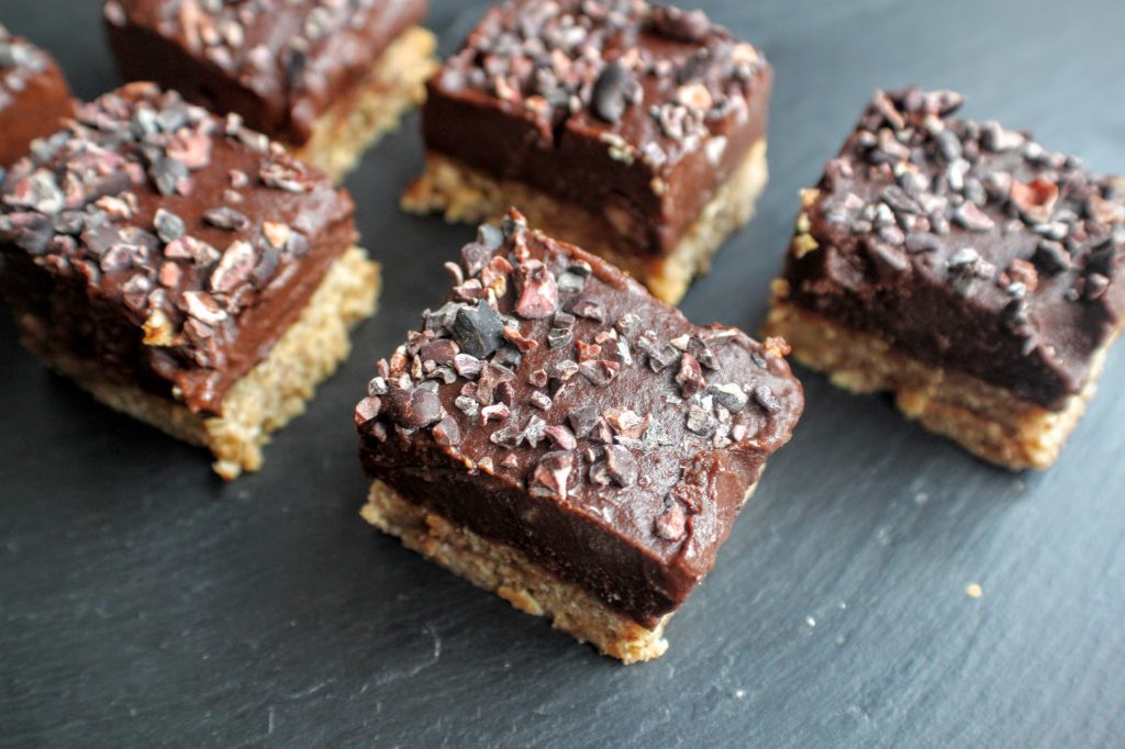 Raw Cacao & Almond Butter Fudge Bites Indulging Innocently Recipes by