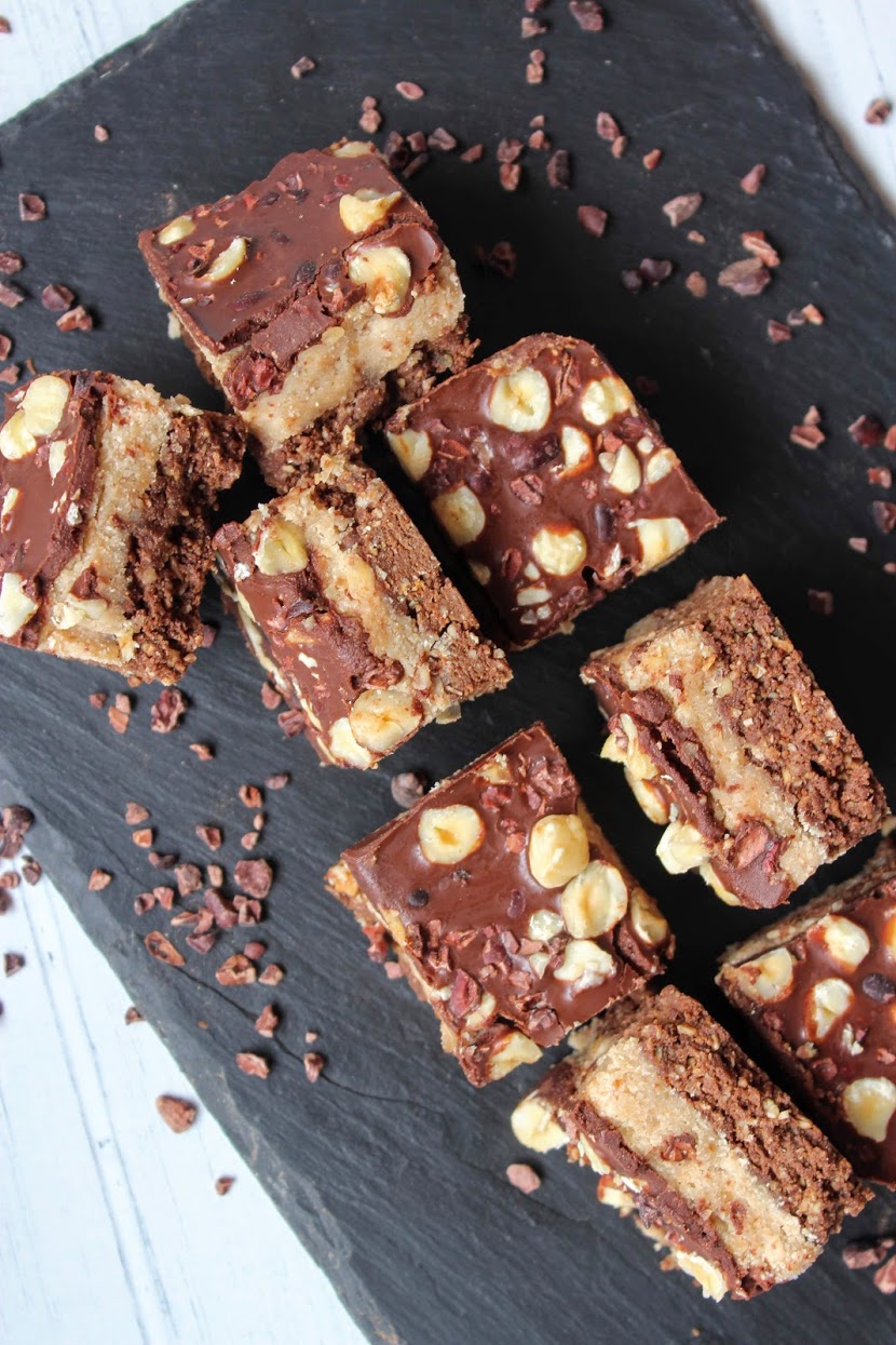 Chocolate Hazelnut Cookie Dough Bites Indulging Innocently Recipes by