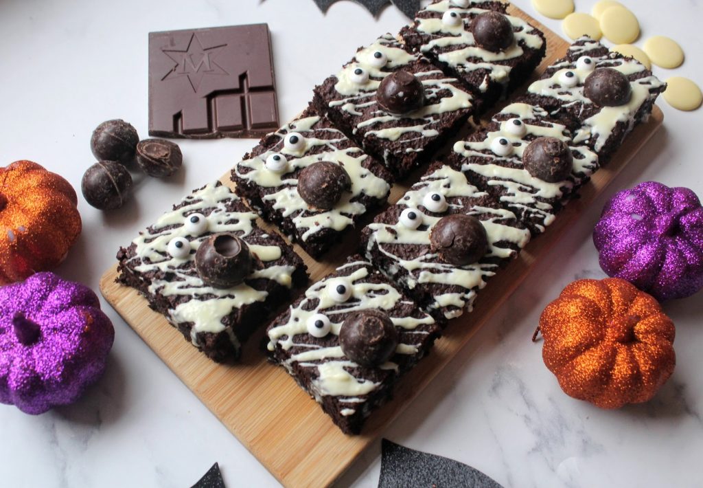 Brownies assustadores de Halloween - Blog de comida saudável de SpamellaB 3