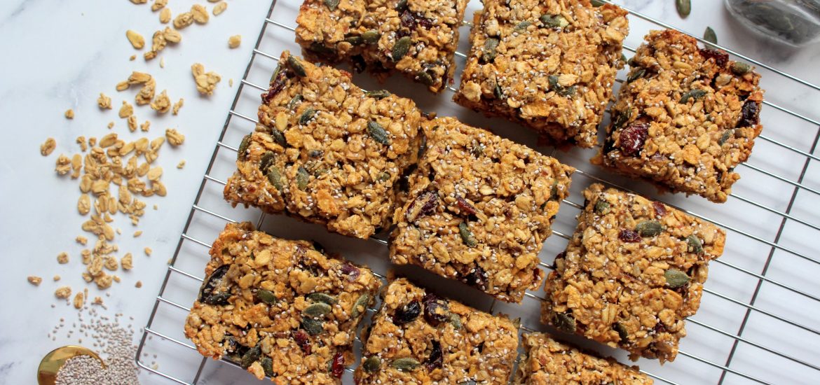 Crunchy Protein Energy Bars SpamellaB’s Health Food Blog